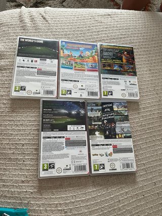 Juegos Nintendo Switch de 20€ a 15€ (negociables)