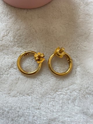 Pendientes Tous Aro Circunferencia 20mm color Oro