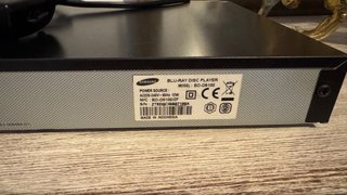 Reproductor Blu-Ray Samsung Negro