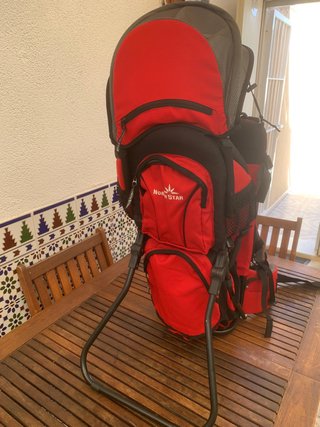 Mochila Portabebés Trekking Roja