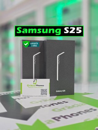 Samsung S25 256GB Nuevo (TIENDA)