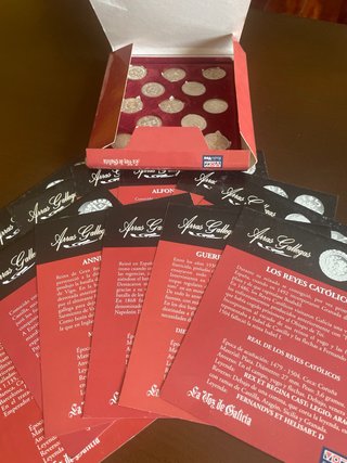 Arras de plata acuñadas