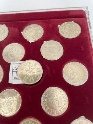 Arras de plata acuñadas