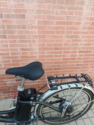 Bicicleta Eléctrica Negra