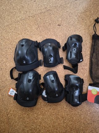 Set 3 Protecciones Oxelo PLAY Protectores de patin