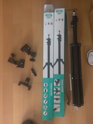 Kit Iluminación iPsd IP-0711 Trípode Portátil