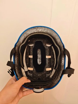 Casco deportivo infantil azul Oxelo