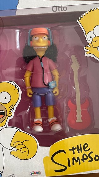 Action Figure Otto The Simpsons Jakks