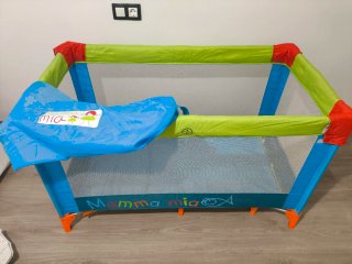 Cuna de viaje plegable