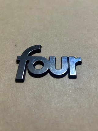 Logo four Ford adesivo nuovo