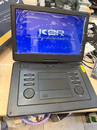 Reproductor de DVD portátil con TV integrada, 15.6