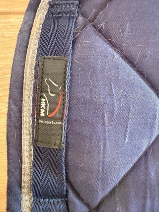 Conjunto HKM navy: Mantilla y Vendas