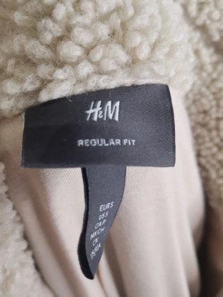 Chaqueta borrego beige