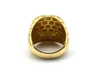 Sello Oro 18K Estilo Versace