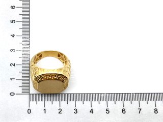 Sello Oro 18K Estilo Versace