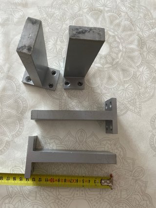 Patas de aluminio fundido pequeñas (4 unidades)