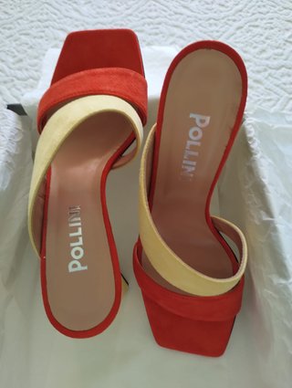 Pollini Sandali Sabot con tacco Multicolor EUR 36