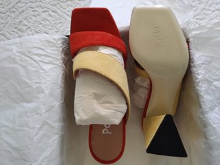 Pollini Sandali Sabot con tacco Multicolor EUR 36