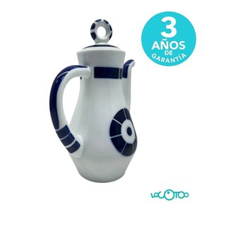 Cafetera Sargadelos Coroa Cerámica Azul/Blanco