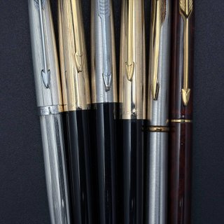 Lote 6 Penne e Matite Parker Vintage