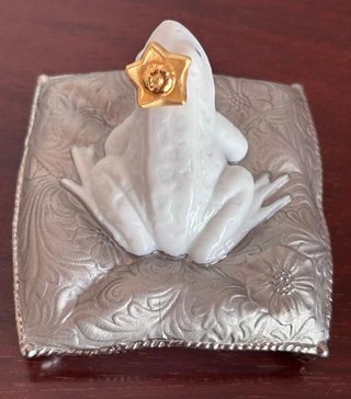 Lladro porcelana Príncipe Encantado Rana  en caja