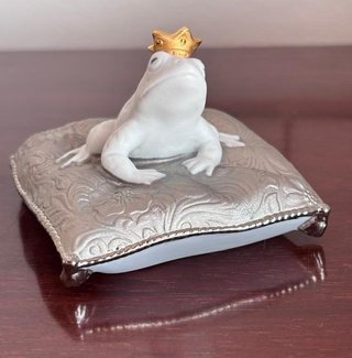 Lladro porcelana Príncipe Encantado Rana  en caja