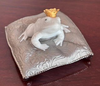 Lladro porcelana Príncipe Encantado Rana  en caja