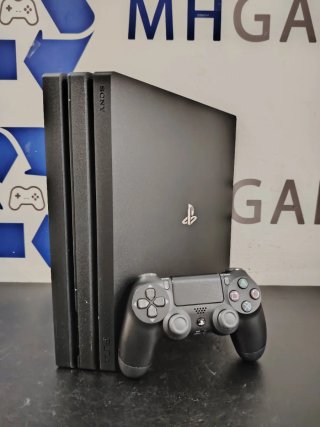 PS4 Pro 1TB Version 12.50 Negra  1 Año Garantía