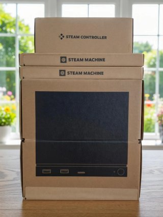 Steam Machine 2TB + Mando + Faceplates