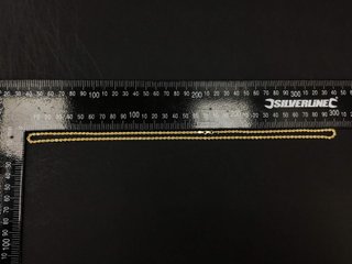 E697185-1 CADENA ORO 18K 30CM