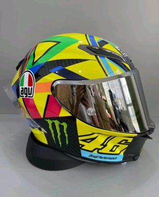 Casco AGV Pista GP VR46 Rossi Soleluna