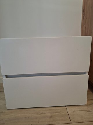 Mueble baño colgante blanco