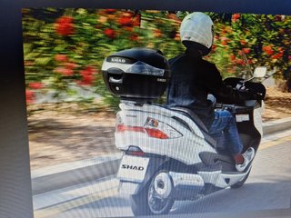 Maleta Trasera Moto SHAD SH33 Negra