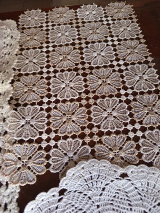 Centrini misti - 6 pezzi - Cotone
