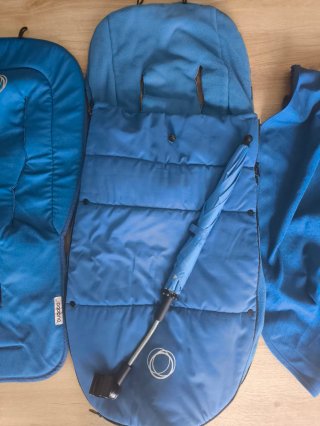 Complementos Bugaboo Bee Azul, conjunto ese precio