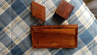 Set de escritorio madera - Joyeros