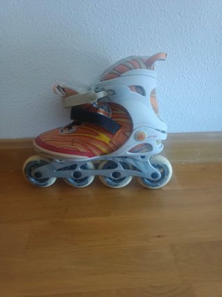 Patines naranjas