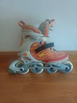 Patines naranjas