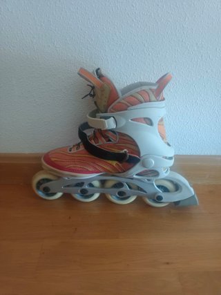 Patines naranjas