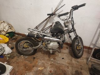 Moto para piezas