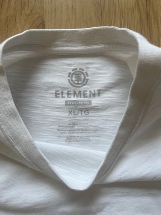 Camiseta Element Blanca Talla XL