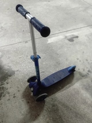 Patinete infantil 3 ruedas azul