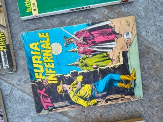 Lotto 12 Fumetti Vintage Anni 70/80 - Tex, Diaboli