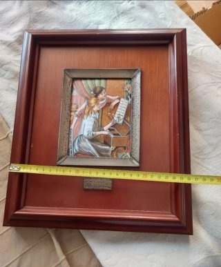 Plata y Esmalte al Fuego de Ley (Certificado)