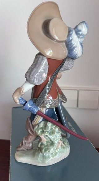 Figura Lladro Gato con Botas Original Caja