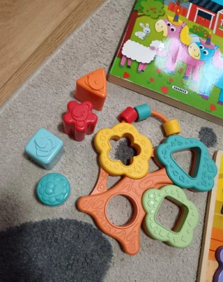 Lote puzzles para bebé