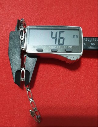 Pulsera Eslabones Plata 925 Unisex 8.36g