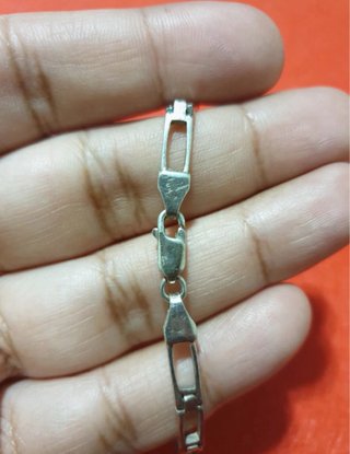 Pulsera Eslabones Plata 925 Unisex 8.36g