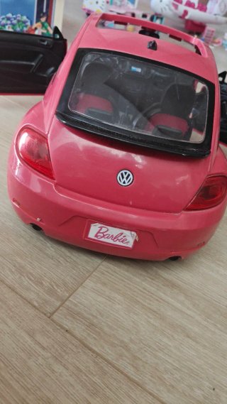 Coche Barbie Volkswagen Grande Rosa