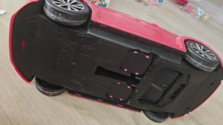 Coche Barbie Volkswagen Grande Rosa